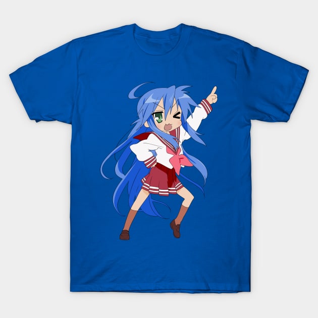 Konata Pose T-Shirt by KokoroPopShop